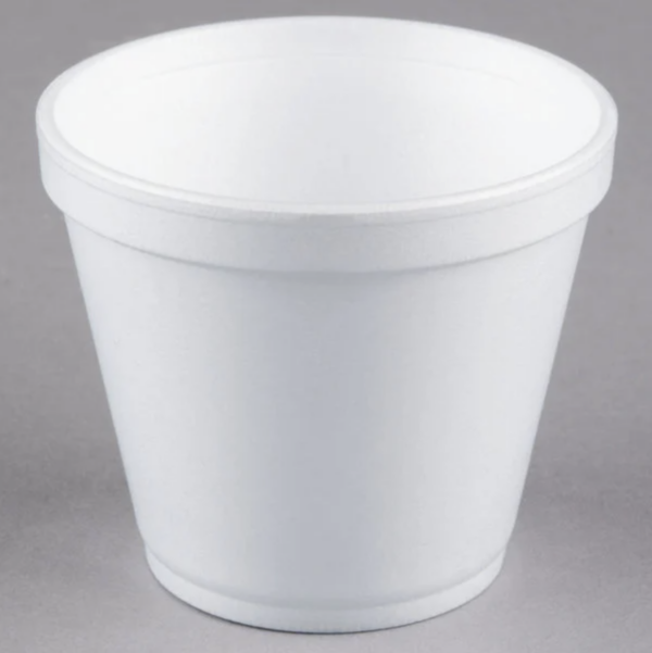 Dart 8 oz Squat White Foam Food Container, 8SJ12 – 1,000/Case – High ...