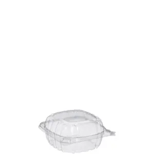 5 in ops plastic sandwich container, clear 500/cs