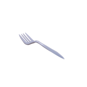 empress fork, white, dense pack plastic cutlery 1000/cs